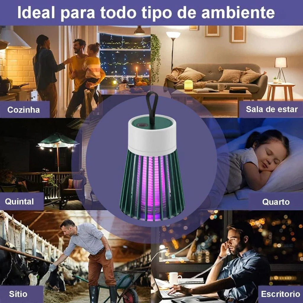 Lâmpada Mata Insetos - Loja Achados.com