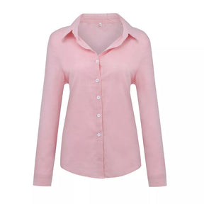 Camisa Feminina de Algodão Pink