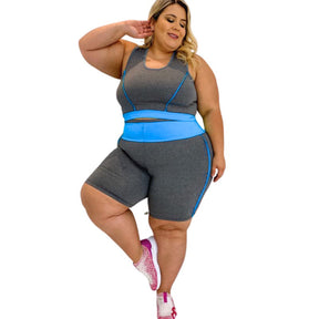 Conjunto Fitness Plus Size - Vivax Look