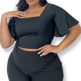 Blusa Suplex Plus Size