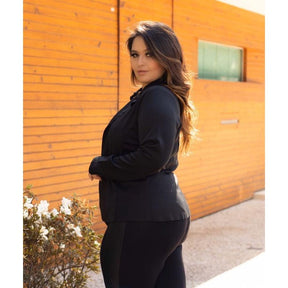  Blazer Neopreme Plus Size Preto 