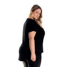 Blusa Tapa Bumbum Plus Size Preto