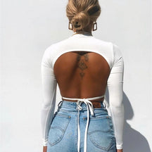 Cropped Costa Nua Branco