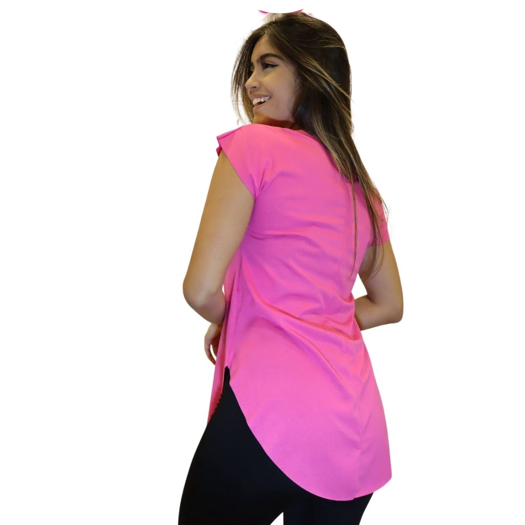 Blusa Tapa Bumbum Rosa