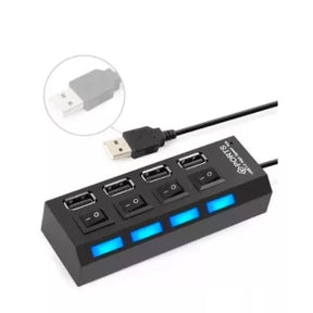 Hub USB 2.0 4 portas