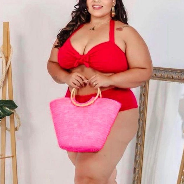 Biquíni Plus Size Vermelho