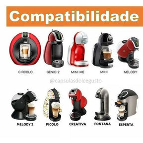 Kit 3 Cápsulas Reutilizável Dolce Gusto 