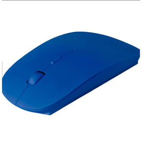 Mouse Sem Fio Ergonômico Azul