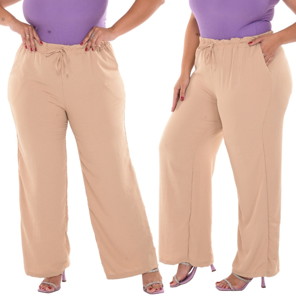 Calça Pantalona Plus Size