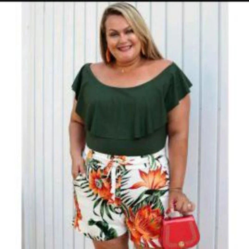 Maio Plus Size Ciganinha - Vivax Look