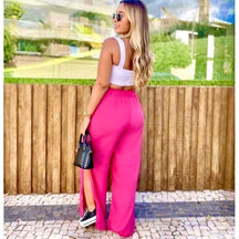 Calça Pantalona Pink