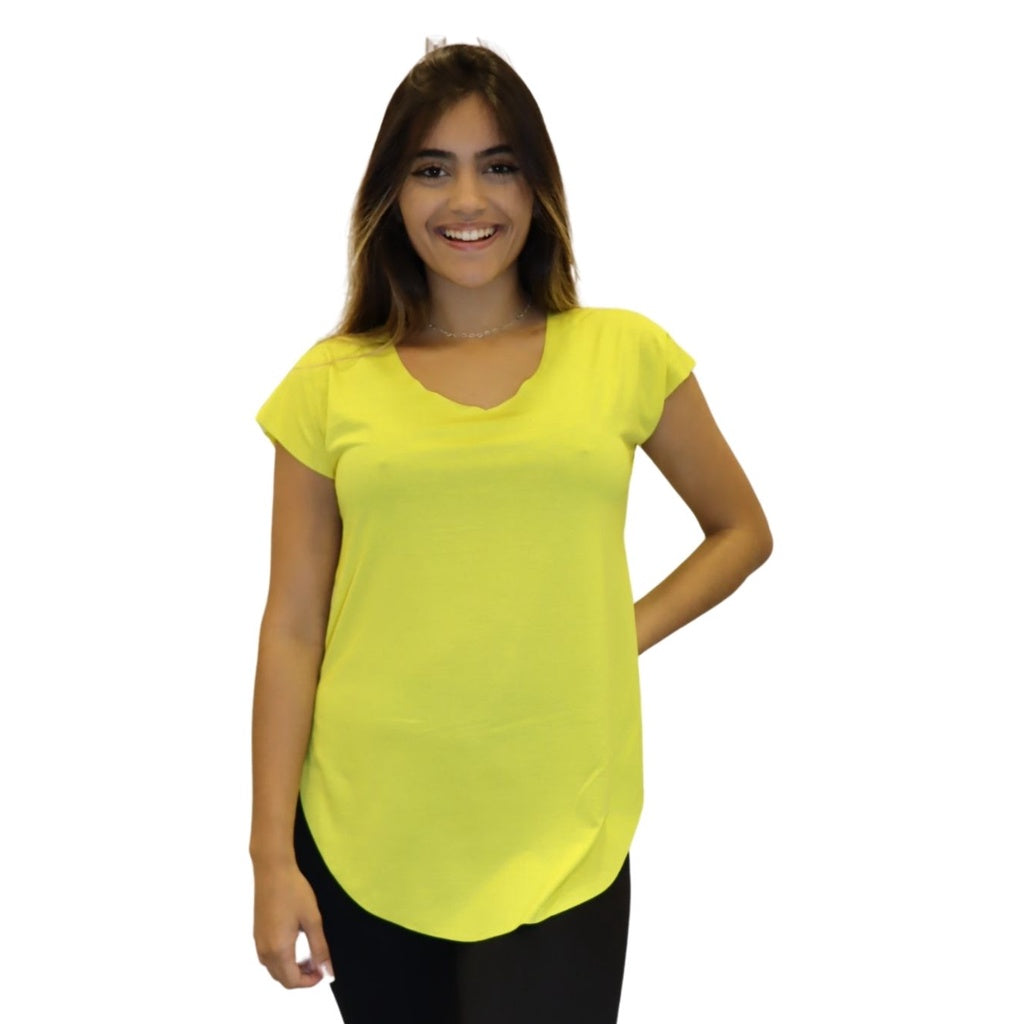 Blusa Tapa Bumbum Amarelo