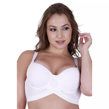 Sutiã Plus Size Alça Larga Branco