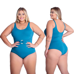 Maiô Plus Size Detalhe Argola - Vivax Look