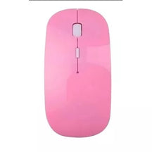 Mouse Sem Fio Ergonômico Rosa