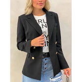 Blazer Alfaiataria Longo Com Botão - Vivax Look