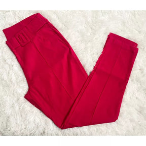 Calça Alfaiataria Plus Size Pink