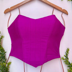 Cropped Anira Morcego Roxo