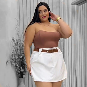 Short Saia Plus Size