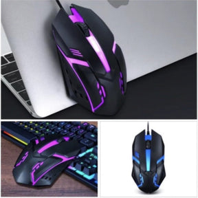 Mouse Gamer Led Com Fio