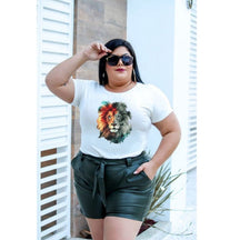 Seja Autêntica e Moderna com a Blusinha Plus Size - Vivax Look