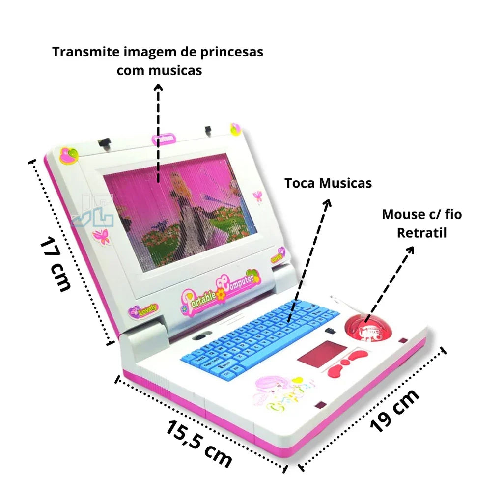 Notebook De Brinquedo Musical 