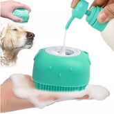 Esponja de Silicone com Dispenser para Pet