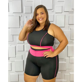 Conjunto Fitness Plus Size - Vivax Look