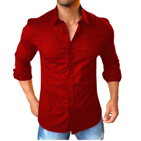 Camisa Manga Longa Slim